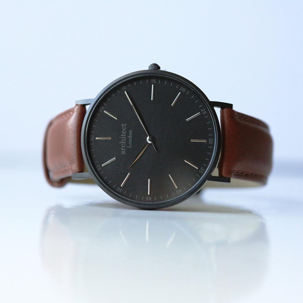 Own Handwriting Engraved Watch - Men's Minimalist Watch-NEVANNA