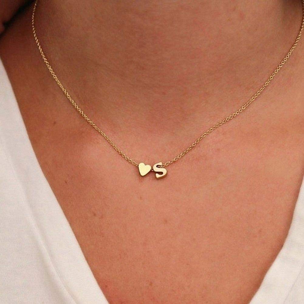 Dainty Initial Necklace-Necklaces-NEVANNA